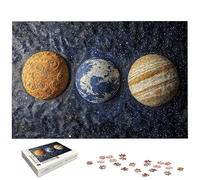 Puzzle 3000 Pièces Adultes, Puzzle 3000 Pieces Planète pour Adultes, Grand Puzzles Bois Univers avec Boite, Jeu de Concentration pour Toute la Famille, pour Décoration Maison, Cadeau Femme, -5183