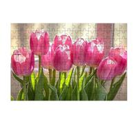 Puzzle 3000 Pièces Adultes, Puzzle 3000 Pieces Tulipe, Fleur Puzzles Adulte avec Une Boîte d'emballage Exquise, Jeux Educatifs, Grand Puzzles en Bois pour Cadeau Femme Tableau Decoration Murale -1965