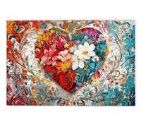 Puzzle 3000 Pièces Adultes, Puzzle Amour pour Adulte, Grand Puzzles Bois avec Boite Cadeau, Jeu de Concentration pour Adultes, 3000 Pièces Puzzles pour Décoration Murale Maison, Cadeau Femme, Z-98