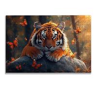 Puzzle 3000 Pièces Adultes, Puzzle Animal pour Adulte Débutant, 122x80 cm Grand Puzzles Tigre avec Boite, Jeu de Concentration pour Adultes, Puzzles Bois pour Décoration Maison, Cadeau Femme, -1136