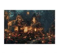 Puzzle 3000 Pièces Adultes, Puzzle Chalet pour Adulte, Grand Puzzles Bois avec Boite Cadeau 122x81cm, Jeu de Concentration pour Adultes, Decoration Noel, Idee Cadeau Femme Homme, Thème: Rêve, F-27