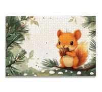 Puzzle 3000 Pièces Adultes, Puzzle Écureuil pour Adulte Débutant, 122x80 cm Grand Puzzles Animal avec Boite, Jeu de Concentration pour Adultes, Puzzles Bois pour Décoration Maison, Cadeau Femme, -2006