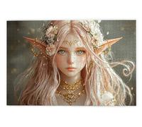 Puzzle 3000 Pièces Adultes, Puzzle Elfe pour Adulte, Grand Puzzles Bois avec Boite Cadeau, Jeu de Concentration pour Adultes, 3000 Pièces Puzzles pour Décoration Murale Maison, Cadeau Femme, B-98