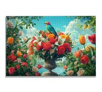Puzzle 3000 Pièces Adultes, Puzzle Fleur pour Adulte Débutant, 122x80 cm Grand Puzzles Oiseau avec Boite, Jeu de Concentration pour Adultes, Puzzles Bois pour Décoration Maison, Cadeau Femme, -1942