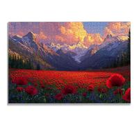 Puzzle 3000 Pièces Adultes, Puzzle Fleur pour Adulte Débutant, 122x80 cm Grand Puzzles Pavot avec Boite, Jeu de Concentration pour Adultes, Puzzles Bois pour Décoration Maison, Cadeau Femme, -2272