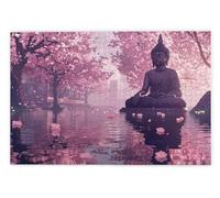 Puzzle 3000 Pièces Adultes, Puzzle Fleurs de Cerisier pour Adulte, Puzzles Bois avec Boite Cadeau, Jeu de Concentration pour Adultes, 3000 Pièces Puzzles pour Décoration Murale Maison, Cadeaux, P-46