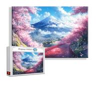 Puzzle 3000 Pièces Adultes Puzzle Japon Paysage Classiques Impossible Jigsaw Bois, Difficile Jigsaw Grande Taille 120 x 80 cm, 2025 DIY Famille Challenge Jouets, Cadeaux de Pâques pour Adultes R-2