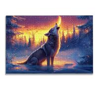Puzzle 3000 Pièces Adultes, Puzzle Loup pour Adulte Débutant, 122x80 cm Grand Puzzles Animal avec Boite, Jeu de Concentration pour Adultes, Puzzles Bois pour Décoration Maison, Cadeau Femme, -1084