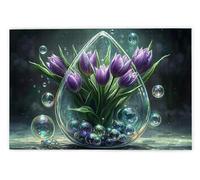 Puzzle 3000 Pièces Adultes, Puzzle Mystère pour Adulte, Grand Puzzles Bois avec Boite Cadeau, Jeu de Concentration pour Adultes, 3000 Pièces Puzzles pour Décoration Murale Maison, Cadeau Femme, T-64