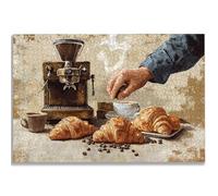 Puzzle 3000 Pièces Adultes, Puzzle Pain pour Adulte Débutant, 122x80 cm Grand Puzzles Café avec Boite, Jeu de Concentration pour Adultes, Puzzles Bois pour Décoration Maison, Cadeau Femme, -1426
