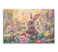 Puzzle 3000 Pièces Adultes, Puzzle Pâques pour Adulte Débutant, 122x80 cm Grand Puzzles Lapin avec Boite, Jeu de Concentration pour Adultes, Puzzles Bois pour Décoration Maison, Cadeau Femme, -2424