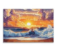 Puzzle 3000 Pièces Adultes, Puzzle Paysage pour Adulte Débutant, 122x80 cm Grand Puzzles Plage avec Boite, Jeu de Concentration pour Adultes, Puzzles Bois pour Décoration Maison, Cadeau Femme, -1284