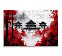 Puzzle 3000 Pièces Adultes, Puzzle Paysage pour Adulte Débutant, 122x80 cm Grand Puzzles Rétro avec Boite, Jeu de Concentration pour Adultes, Puzzles Bois pour Décoration Maison, Cadeau Femme, -1066