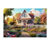 Puzzle 3000 Pièces Adultes, Puzzle Paysage pour Adulte, Grand Puzzles Bois avec Boite Cadeau 122x81cm, Jeu de Concentration pour Adultes, Decoration Noel, Idee Cadeau Femme Homme, Thème: Chalet, A-35