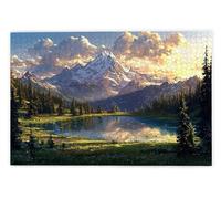 Puzzle 3000 Pièces Adultes, Puzzle Paysage pour Adulte, Grand Puzzles Bois avec Boite Cadeau, Jeu de Concentration pour Adultes, 3000 Pièces Puzzles pour Décoration Murale Maison, Cadeau Femme, J-80
