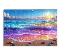 Puzzle 3000 Pièces Adultes, Puzzle Plage pour Adulte Débutant, 122x80 cm Grand Puzzles Paysage avec Boite, Jeu de Concentration pour Adultes, Puzzles Bois pour Décoration Maison, Cadeau Femme, -1462
