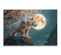 Puzzle 3000 Pièces Adultes, Puzzle Tigre pour Adulte Débutant, 122x80 cm Grand Puzzles Lune avec Boite, Jeu de Concentration pour Adultes, Puzzles Bois pour Décoration Maison, Cadeau Femme, -3464