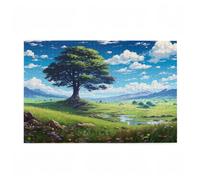 Puzzle 3000 Pieces Arbre Puzzle Paysage 3000 Pièces Grand Adultes Difficile Jigsaw en Bois avec Boîte Cadeau, DIY Challenge Impossible Créatif Jeu pour Adulte, Decoration Maison 81x122cm D-118
