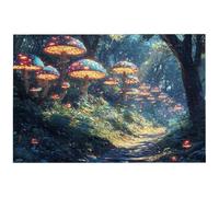 Puzzle 3000 Pièces Champignon, 3000 Pièces Puzzle Adulte, Jeu de Concentration, 122x81cm Grand Puzzles Bois pour Décoration Maison, Jeu de Puzzles Mystère pour Toute la Famille, Cadeau Femme, -8172