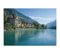 Puzzle 3000 Pieces Château, Puzzle Classiques, 122 x 81 cm, Décor -4419