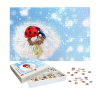 Puzzle 3000 Pièces Coccinelle, Puzzle 3000 Pièces Adultes et Enfants, Puzzles Bois avec Une Boîte d'emballage Exquise, Jeu Éducatif Puzzles Fleur, Decoration Maison, Cadeau Femme, Cadeau Homme, -7491