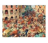 Castorland Puzzle 3000 pièces : Course de taureaux à Pampelune
