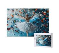 Puzzle 3000 Pieces Femme Grand Puzzle Classiques en Bois pour Adultes, Jeux Amusants/Colorés/Impossible/Difficiles, Cadeau d'anniversaire ou de Vacances pour la Famille ou Les Amis - Paris 2T-1048