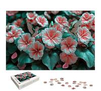 Puzzle 3000 Pièces Fleur, Puzzle 3000 Pièces pour Adultes et Enfants à Partir de 14 Ans, Colibri Puzzles Bois avec Une Boîte d'emballage Exquise, Puzzles pour Décoration Murale, Cadeau Femme, -6876