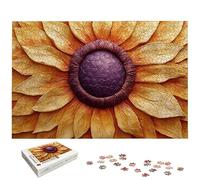 Puzzle 3000 Pièces Fleur, Puzzle 3000 Pièces pour Adultes et Enfants à Partir de 14 Ans, Tournesol Puzzles Bois avec Une Boîte d'emballage Exquise, Puzzles pour Décoration Murale, Cadeau Femme, -6842