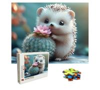 Puzzle 3000 Pièces hérisson Puzzle Adulte Grand 122 X 81 cm, Cactus Puzzles Jeu éDucatif Défi, 3000 Pièces Jigsaw Puzzles Classiques pour Cadeau Femme Homme, Decoration Murale, Créatifs Adultes 8p-55