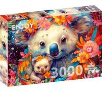 Puzzle 3000 Pièces - Koala Kuddles