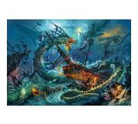 Puzzle 3000 pièces : La bataille sous-marine Clementoni G