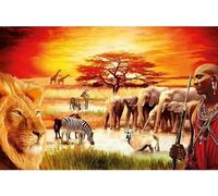 Puzzle 3000 pieces La fierté du Massai, Adultes et enfant, Paysage et nature, Des 14 ans, Ravensburger
