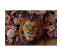 Puzzle 3000 Pieces Lion 122x81cm Puzzle Adulte Animaux de Qualité, Colorés, Supérieure Défi éducatif Jouets pour Familial Les Soirées de Jeu pour Cadeau Femme Homme Decoration Noel Chambre D-48