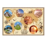 Puzzle 3000 pièces : Merveilles du monde moderne