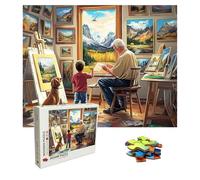 Puzzle 3000 Pièces Montagne enneigée Puzzle Adulte Grand 122 X 81 cm, Paysage Puzzles Jeu éDucatif Défi, 3000 Pièces Jigsaw Puzzles Classiques pour Cadeau Femme Homme, Decoration Murale 8p-432