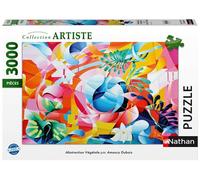 Puzzle 3000 pièces Nathan Abstraction Végétale Amaury Dubois