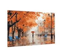 Puzzle 3000 Pièces Paris Puzzle Adultes Rue Motif avec avec Boîte Cadeau, DIY Wooden Puzzl Enjoy Activités de défi Familial pour Tableau Decoration Murale, Cadeau Homme/Femme 81 x 122 cm -1132Y