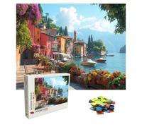 Puzzle 3000 Pièces Paysage Puzzle Adulte Grand 122 X 81 cm, Bateau Puzzles Jeu éDucatif Défi, 3000 Pièces Jigsaw Puzzles Classiques pour Cadeau Femme Homme, Decoration Murale, Créatifs Adultes 8p-360
