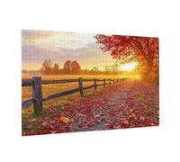 Puzzle 3000 Pièces Paysage Puzzle Adultes Arbre Motif avec avec Boîte Cadeau, DIY Wooden Puzzl Enjoy Activités de défi Familial pour Tableau Decoration Murale, Cadeau Homme/Femme 81 x 122 cm -303Y