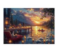 Puzzle 3000 Pieces Paysage, Puzzle Classiques, 122 x 81 cm, Décor -4461