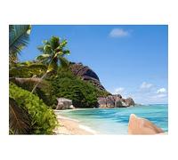 Puzzle 3000 pièces - Plage tropicale, Seychelles - CASTORLAND - Paysage et nature - Adulte - 3000-5000 pièces