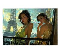 Puzzle 3000 Pièces, Puzzle 3000 Pièces Adultes en Bois, Bricolage Jeu Éducatif avec Boite Cadeau pour Adultes, Bois Épais et Résistant, Puzzles pour Décor, Idee Cadeau Femme Homme, Thème: Paris, O-95
