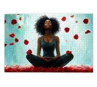 Puzzle 3000 Pièces, Puzzle 3000 Pièces Adultes en Bois, Bricolage Jeu Éducatif avec Boite Cadeau pour Adultes, Bois Épais et Résistant, Puzzles pour Décor, Cadeau Femme Homme, Thème: Méditation, K-63