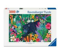Puzzle 3000 pièces Ravensburger Black Panther Jungle colorée 121×80 cm Multicolore
