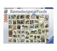 RAVENSBURGER PUZZLE 3000 P - TIMBRES ANIMALIERS (17079)