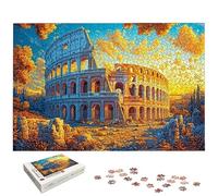 Puzzle 3000 Pièces Rome, Puzzle 3000 Pièces pour Adultes et Enfants à Partir de 14 Ans, Paysage Puzzles Bois avec Une Boîte d'emballage Exquise, Puzzles pour Décoration Murale, Cadeau Femme, -5706