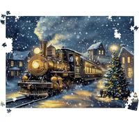 Puzzle 3000P Pièces Former Neige, Puzzles Bois 48 x 31.9 in, l0-364 | Puzzles Classiques, Jeux de Puzzle pour Toute la Famille, Cadeaux pour Hommes, Jeu Anti-Stress avec Poster, Décor Salon