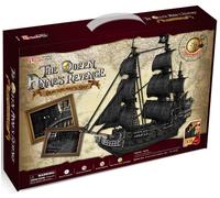Puzzle 308 Pièces Puzzle 3d - The Queen Anne's Revenge - Difficulté : 8/8