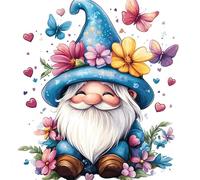 Puzzle 35 Pièces Adultes Père Noël Fleurs, Jeu éducatif Défi Jouets Divertissement Créatif, Puzzle Adulte 35 Pieces 30x30 cm